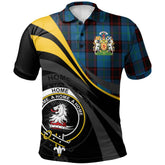 Clan Home Clans Originaux Tartan Polo Shirt - Royal Coat Of Arms Style KY35 Home Tartans Originaux Tartan Tartan Polo