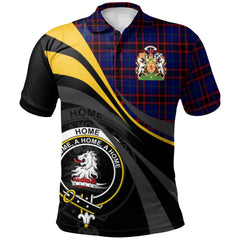 Clan Home Modern Tartan Polo Shirt - Royal Coat Of Arms Style BL51 Home Modern Tartan Tartan Polo