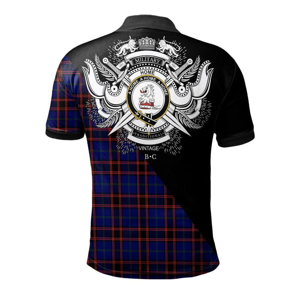 Clan Home Modern Clan - Military Polo Shirt SR70 Home Modern Tartan Tartan Polo