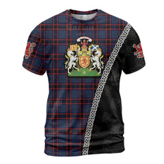 Personalized Clan Home Modern Tartan Shirt with Scotland Coat of Arms & Custom Name JV12