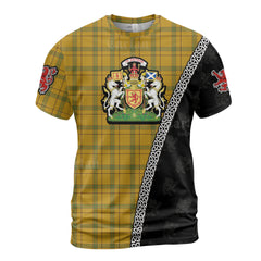Personalized Clan Houston Tartan Shirt with Scotland Coat of Arms & Custom Name OH11