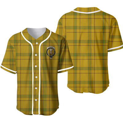 Clan Houston Tartan Unisex Baseball Jersey