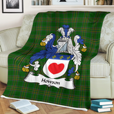 Clan Howson Ireland Tartan Coat Of Arms BlanketsSZ62 Clan Hall Tartan Today
