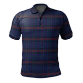 Clan Hughes of Wales Tartan Polo Shirt FC63 Hughes of Wales Tartan Tartan Polo