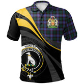 Clan Hunter Modern Tartan Polo Shirt - Royal Coat Of Arms Style JW60 Hunter Modern Tartan Tartan Polo