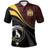 Clan Hunter USA Tartan Polo Shirt - Royal Coat Of Arms Style FN65 Hunter USA Tartan Tartan Polo