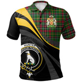 Clan Hunter Wilsons Tartan Polo Shirt - Royal Coat Of Arms Style LW36 Hunter Wilsons Tartan Tartan Polo