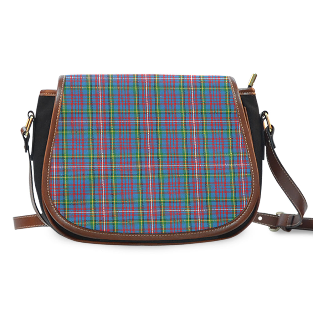 Clan Hyndman Tartan Saddle Handbags HV51 Clan Borthwick Tartan Today