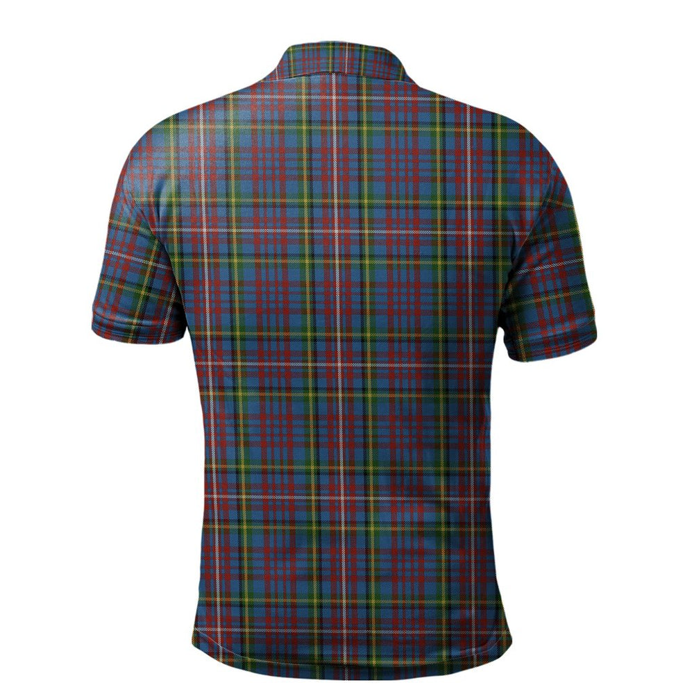 Clan Hyndman Tartan Polo Shirt QI29 Hyndman Tartan Tartan Polo