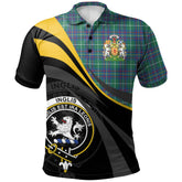 Clan Inglis Ancient Tartan Polo Shirt - Royal Coat Of Arms Style TO68 Inglis Ancient Tartan Tartan Polo