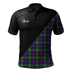 Clan Inglis Modern Clan - Military Polo Shirt MX15 Inglis Modern Tartan Tartan Polo