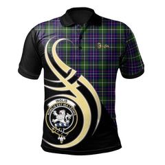 Clan Inglis Modern Tartan Polo Shirt - Believe In Me Style ZI59 Inglis Modern Tartan Tartan Polo