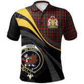 Clan Innes 2 Tartan Polo Shirt - Royal Coat Of Arms Style NB26 Innes 2 Tartan Tartan Polo
