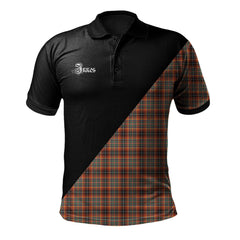 Clan Innes Ancient Clan - Military Polo Shirt XV24 Innes Ancient Tartan Tartan Polo