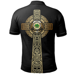 Clan Irvine Clan Unisex Polo Shirt - Celtic Tree Of Life VX95 Irvine Tartan Tartan Polo