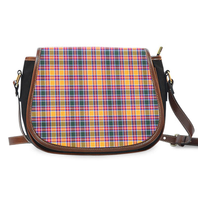 Clan Jacobite Tartan Saddle Handbags