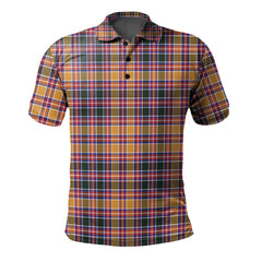 Clan Jacobite Tartan Polo Shirt EQ49 Jacobite Tartan Tartan Polo