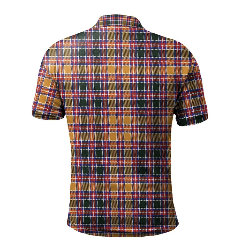 Clan Jacobite Tartan Polo Shirt EQ49 Jacobite Tartan Tartan Polo