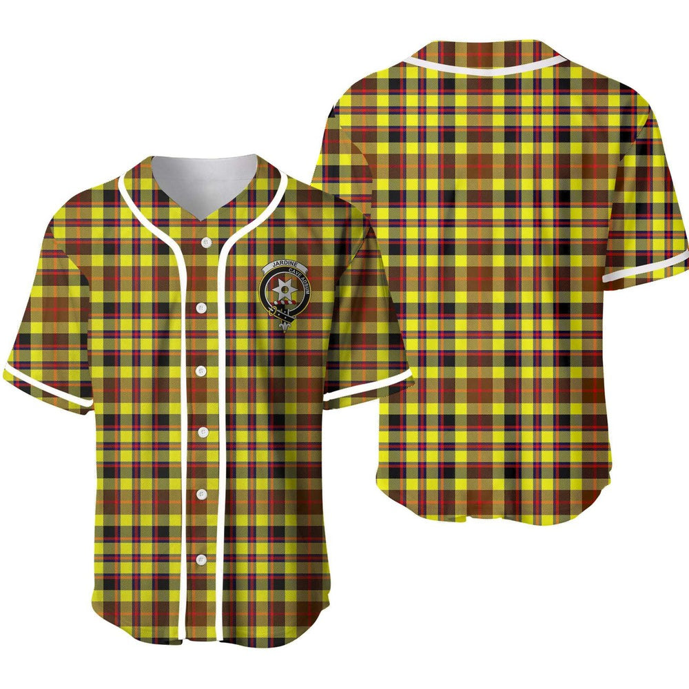 Clan Jardine Tartan Unisex Baseball Jersey SB29MF90 Clan Jardine Tartan Today