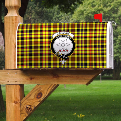 Clan Jardine Tartan Crest Mailbox