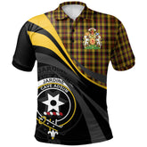 Clan Jardine of Castlemilk Tartan Polo Shirt - Royal Coat Of Arms Style WQ32 Jardine of Castlemilk Tartan Tartan Polo