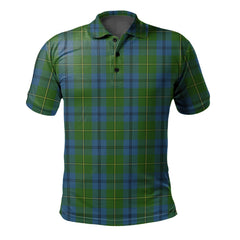 Clan Johnston -Johnstone Tartan Polo Shirt SS70 Johnston -Johnstone Tartan Tartan Polo