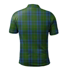 Clan Johnston -Johnstone Tartan Polo Shirt SS70 Johnston -Johnstone Tartan Tartan Polo