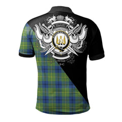 Clan Johnston Ancient Clan - Military Polo Shirt QW38 Johnston Ancient Tartan Tartan Polo