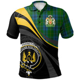 Clan Johnston (Johnstone) 01 Tartan Polo Shirt - Royal Coat Of Arms Style OI79 Johnston (Johnstone) 01 Tartan Tartan Polo