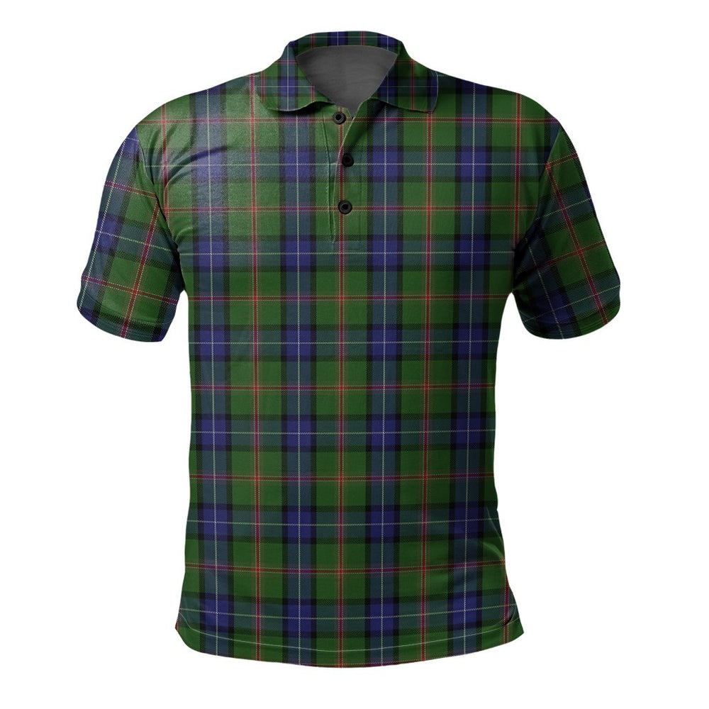 Clan Jones Tartan Polo Shirt YQ63 Jones Tartan Tartan Polo