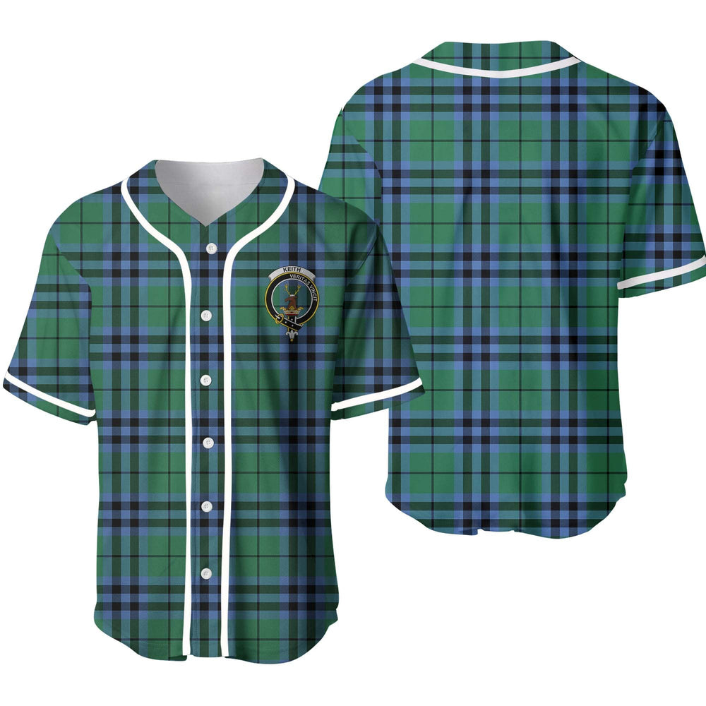 Clan Keith Tartan Unisex Baseball Jersey SC17HC49 Clan Keith Tartan Today
