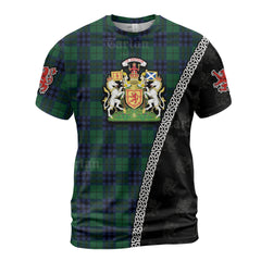 Personalized Clan Keith Modern Tartan Shirt with Scotland Coat of Arms & Custom Name CF44