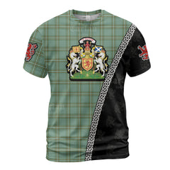 Personalized Clan Kelly Dress Tartan Shirt with Scotland Coat of Arms & Custom Name UY41