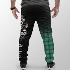 Clan Kennedy Ancient Tartan Crest Jogger Sweatpants Alba Celtic Style CS36 Clan Kennedy Tartan Today