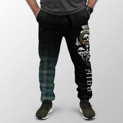 Clan Kennedy Modern Tartan Crest Jogger Sweatpants Alba Celtic Style QW71 Clan Kennedy Tartan Today