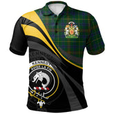 Clan Kennedy 2 Tartan Polo Shirt - Royal Coat Of Arms Style WT80 Kennedy 2 Tartan Tartan Polo
