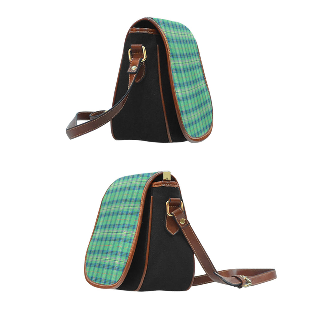 Clan Kennedy Ancient Tartan Saddle Handbags KN99 Clan Kennedy Tartan Today