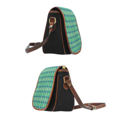 Clan Kennedy Ancient Tartan Saddle Handbags KN99 Clan Kennedy Tartan Today