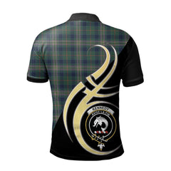 Clan Kennedy Modern Tartan Polo Shirt - Believe In Me Style YL34 Kennedy Modern Tartan Tartan Polo