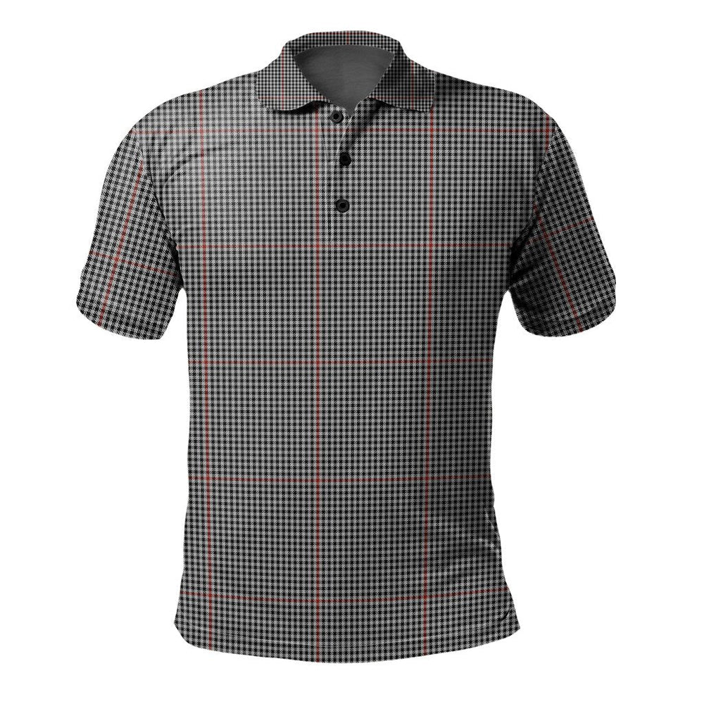 Clan Kerr Shepherd's Plaid Tartan Polo Shirt BS63 Kerr Shepherd's Plaid Tartan Tartan Polo