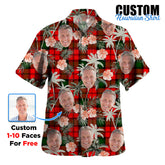 Clan Kerr Modern Tartan Custom Face Hawaiian Shirt – Unisex Gift for Family Members, Summer Party KI83 Kerr Modern Tartan Tartan Hawaii Shirt