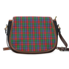 Clan Kilgour Asymmetrical Tartan Saddle Handbags VV37 Clan Borthwick Tartan Today