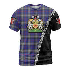 Personalized Clan Kinnaird Tartan Shirt with Scotland Coat of Arms & Custom Name MF50