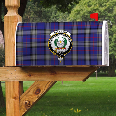Clan Kinnaird Tartan Crest Mailbox