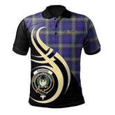 Clan Kinnaird Tartan Polo Shirt - Believe In Me Style KE12 Kinnaird Tartan Tartan Polo