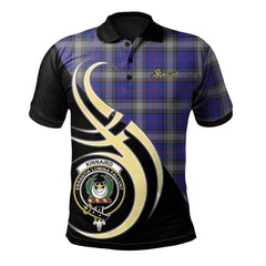 Clan Kinnaird Tartan Polo Shirt - Believe In Me Style KE12 Kinnaird Tartan Tartan Polo