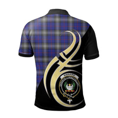 Clan Kinnaird Tartan Polo Shirt - Believe In Me Style KE12 Kinnaird Tartan Tartan Polo