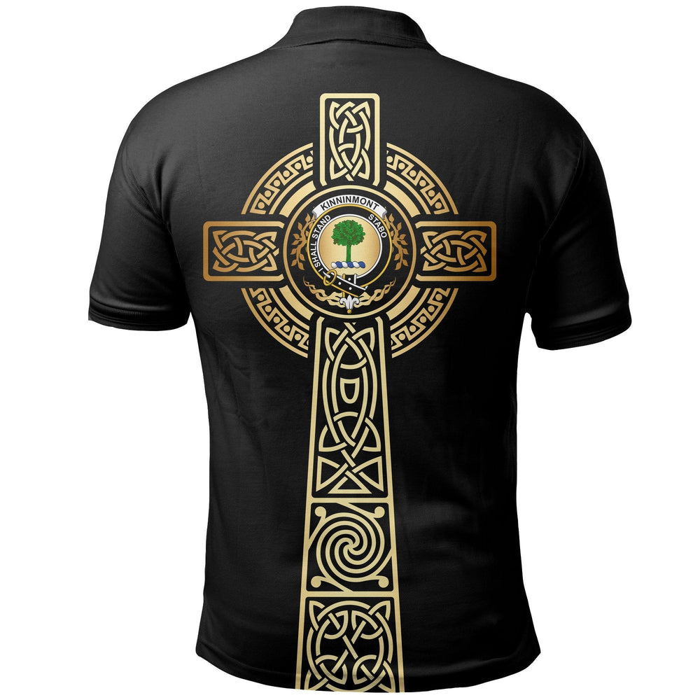 Clan Kinninmont Clan Unisex Polo Shirt - Celtic Tree Of Life QP15 Kinninmont Tartan Tartan Polo
