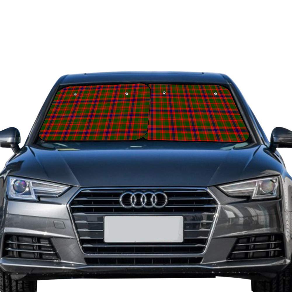 Clan Kinninmont Tartan Sun Shade 2 Pieces AM27 Clan Hall Tartan Today