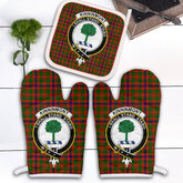Clan Kinninmont Tartan Crest Oven Mitt And Pot Holder (2 Oven Mitts + 1 Pot Holder) CH29 Clan Borthwick Tartan Today